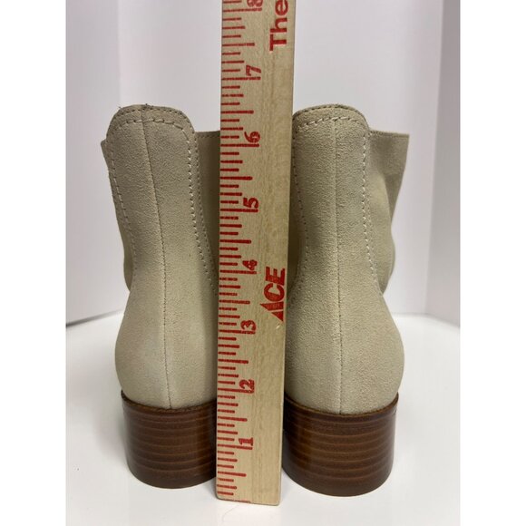 Cole Haan Naia Women's Ankle Boots Tan Suede Chelsea Pointed Toe Size 7 NEW - Picture 6 of 10